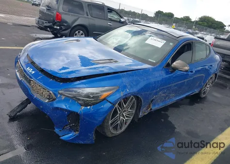 2022 Kia Stinger Gt1 из США, поврежденный, VIN KNAE45LC3N6122270